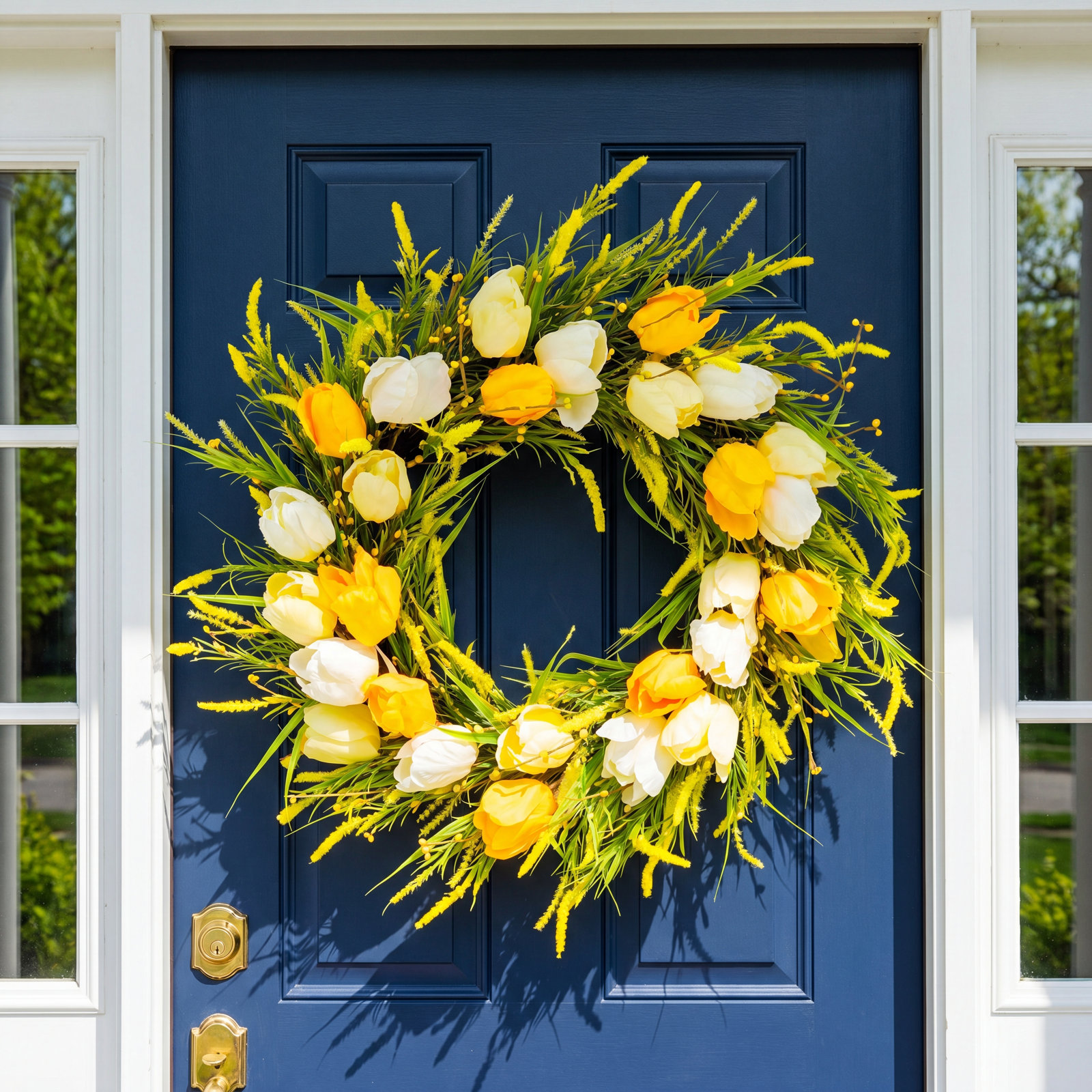 24" Pine No Holiday Wreath