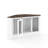 Arshveer Wood Furniture Style Crate with 1 Door