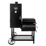 Oklahoma Joe's Bandera Vertical Offset Smoker, Black
