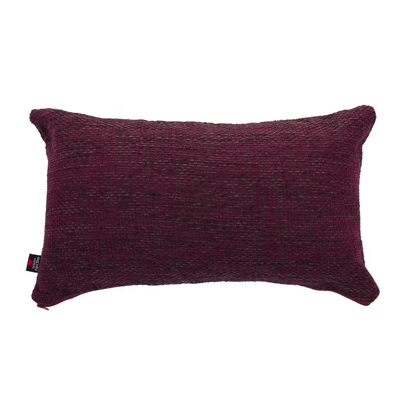 Alvarez Rectangular Cushion, Burgundy