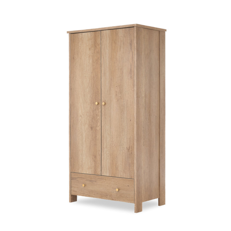 Nika Double Wardrobe - Oak