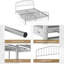 Grand lit plateforme Pranav