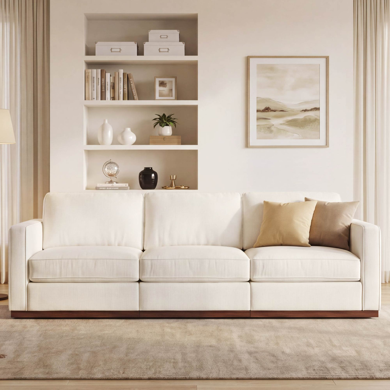 Bobbi 3- Piece Modular Upholstered Sofa