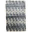 Geometric Hand-Knotted Dark Gray/White Area Rug-49207029