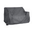 Housse de canapé pour causeuse extérieure Shield - Gris foncé, polyester résistant à l'eau avec protection UV pour meubles de jardin et de patio-130188889