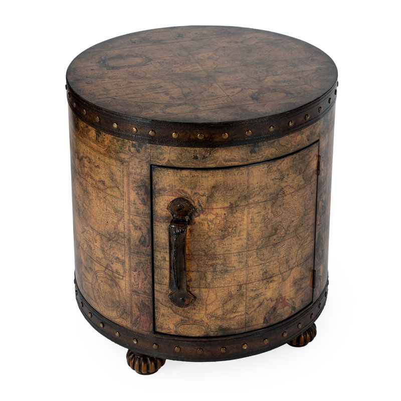 Vasco Old World Map Duffel Table