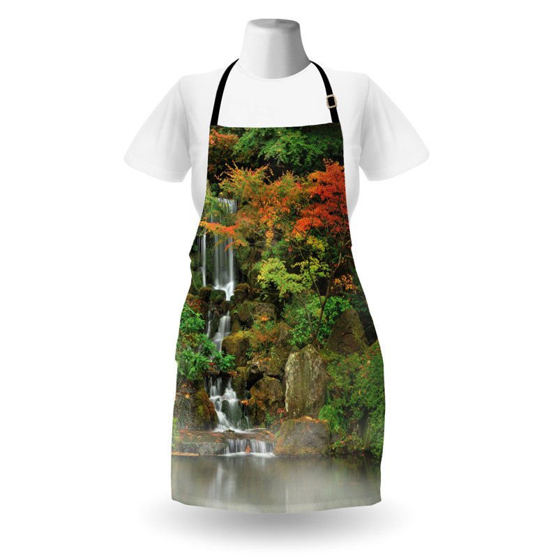 No Pattern Bib Apron