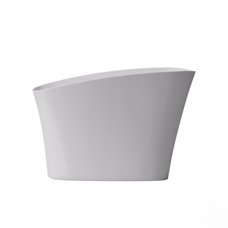 51" Solid Surface Soaking Bathtub