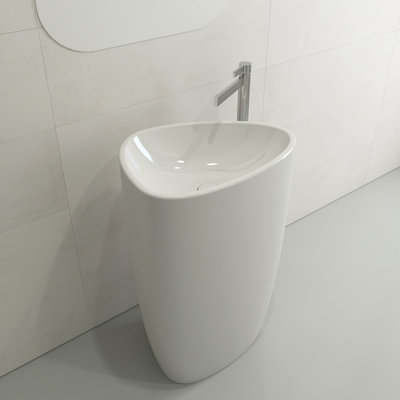 BOCCHI Etna 17'' Fireclay Specialty Bathroom Sink