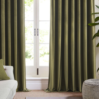 Alicea Velvet 100% Blackout Thermal Curtain Panel