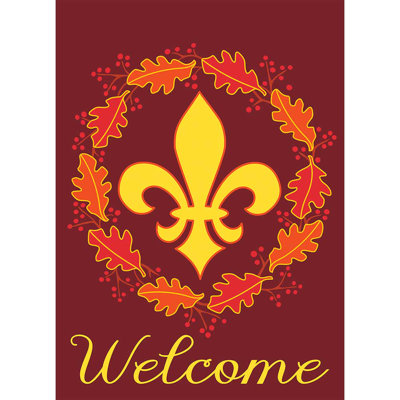 Double Sided 18'' H x 13'' W Polyester Garden Flag