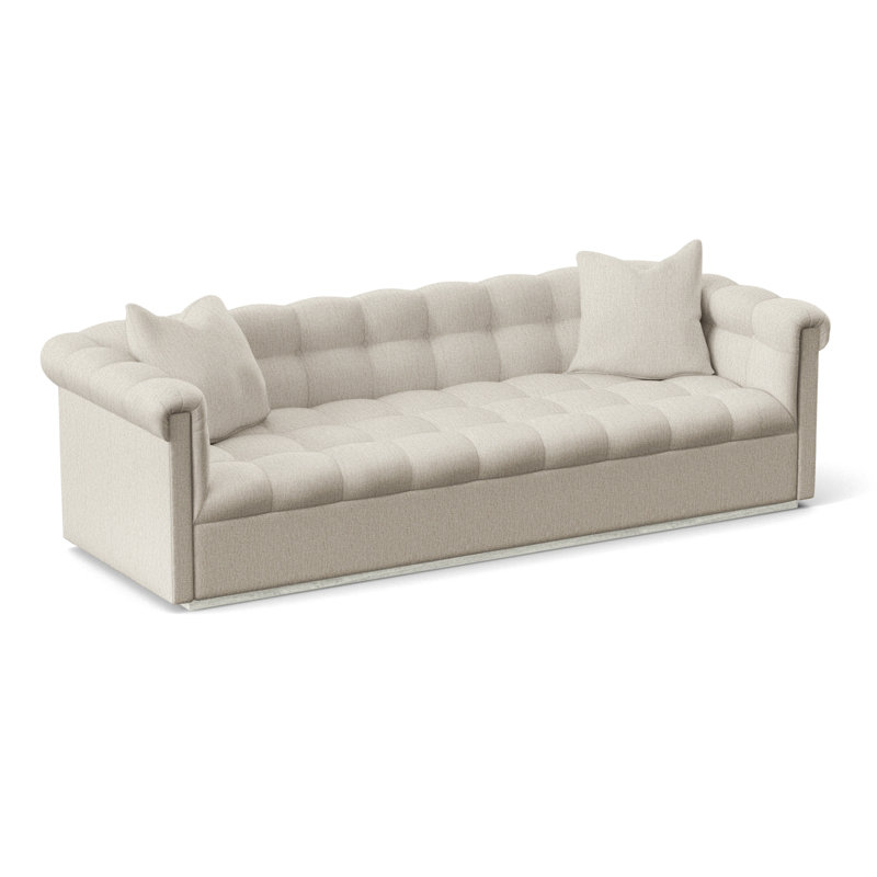 Thom Filicia Home 108" Nottingham Extended Sofa, Nomad Snow Crypton® Chenille, Navajo