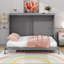 Grand lit escamotable au design moderne avec DEL-1269072593