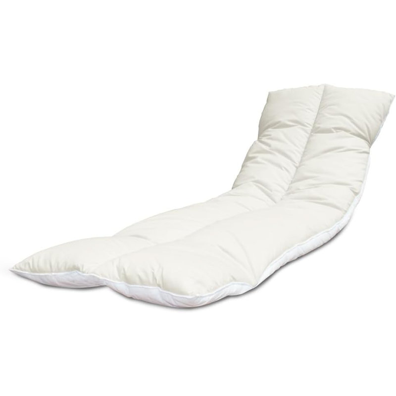 Topper Garden Seat / Back Cushion, Cream