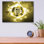 Crypto Eclipse Dai ', art mural en verre acrylique