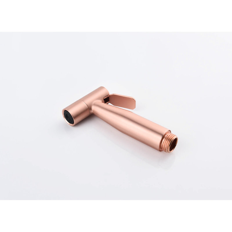 Handheld Bidet For Toilet - Rose Gold Metal, Two Spray Settings, Hygiene Booster, Rust & Corrosion , Easy Installation Process Gold, Modes, Rust, , Steps