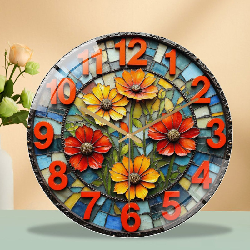 Horloge murale 12 po