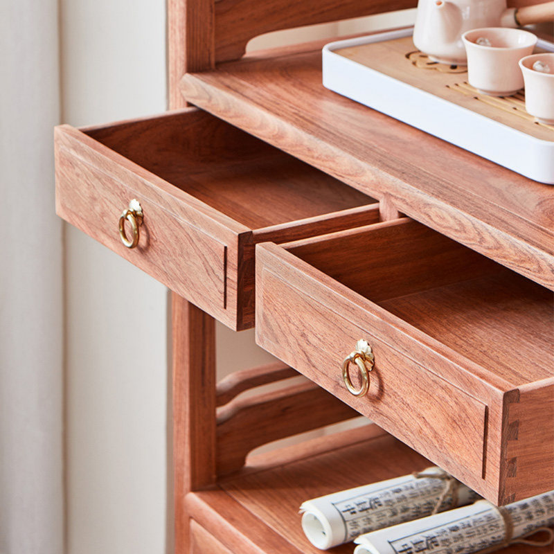 Solid Wood Multi-Functional Furniture Sideboard
