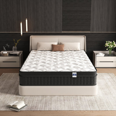 10" Firm-Medium Gel Memory Foam Hybrid Mattresses, CertiPUR-US, OEKO-TEX Certified