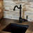 One-Handle Widespread Kitchen Bar Faucet-64149771