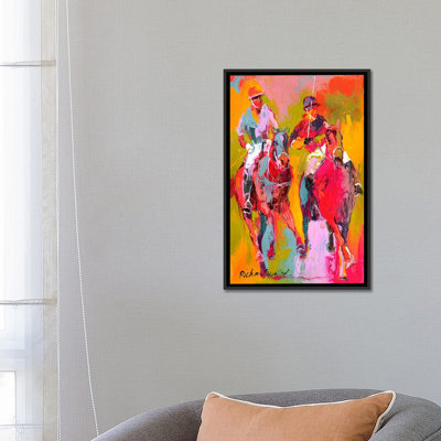 "" Polo "par Richard Wallich, reproduction d'art sur toile