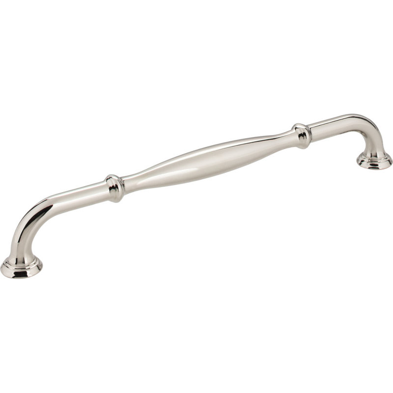 Tiffany Bar Pull, Polished Nickel, 6 5/16"