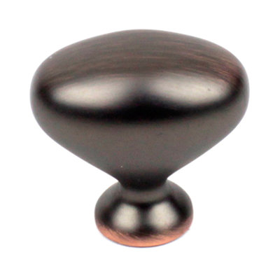 Builder's 1 3/8" Length Oval Knob