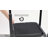 Small Three-Piece Office Reception Desk And Chair Set, Waiting Area Seating Set, 2 PU Leather Conference Chairs And A Storage Coffee Table.-683088959