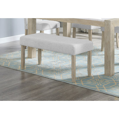 1Pc Upholstered Dining Bench