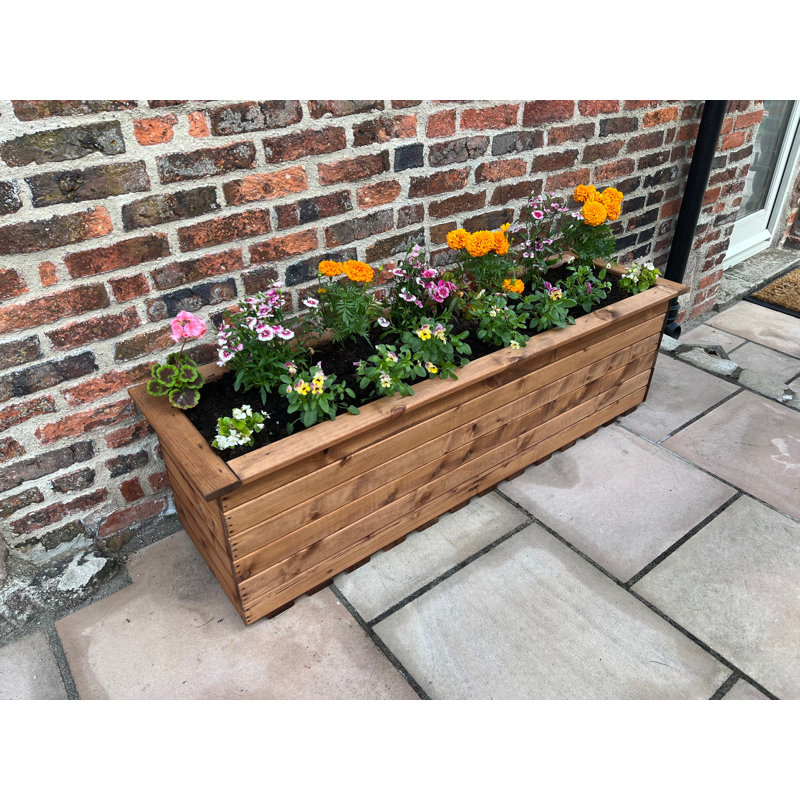 Jambi Wood Planter Box