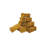 Single Straw Bale Hay Statue