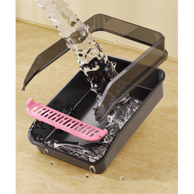 Kamiryn Plastic Self-Cleaning Litter Box