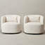 Fauteuil demi-tonneau pivotant l 34 po Jaydin-872191215