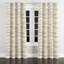 Rideaux à rayures - 1 panneau de rideau beige-943539502-943539496