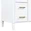 Meuble-lavabo simple 36 po blanc