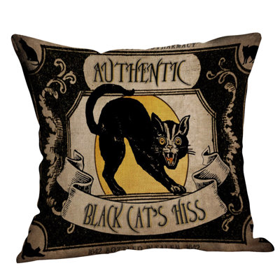 Housse de coussin décoratif en lin 1pc