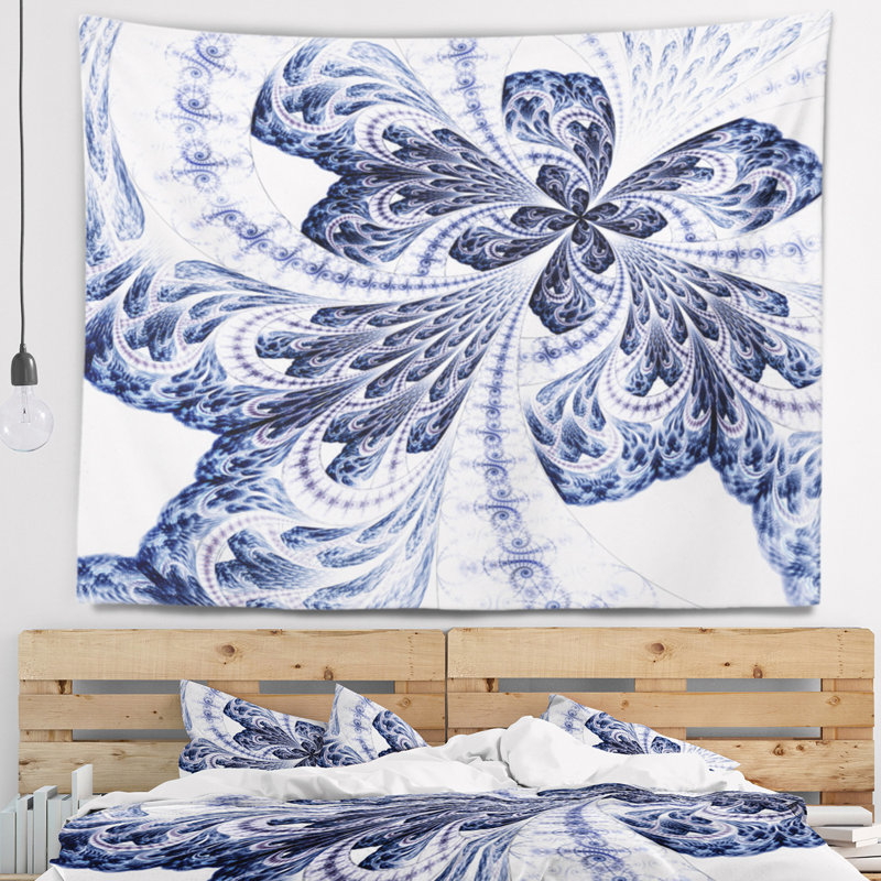 Abstract Polyester Tapestry, 68" H x 80" W