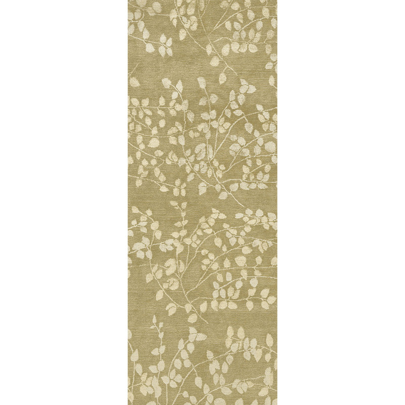 Floral Area Rug, Runner 3' x 10'
