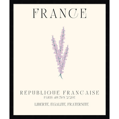 Mirando "France Travel Poster" Print