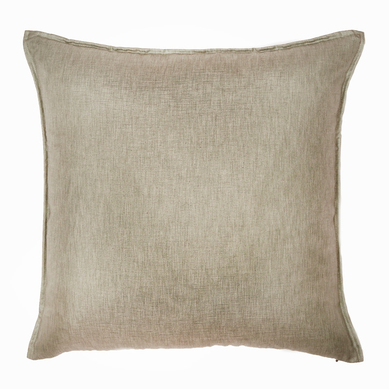 Feather Throw Pillow, Nutmeg