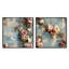 Ensemble de 2 pivoines roses et roses-101864914-101864913