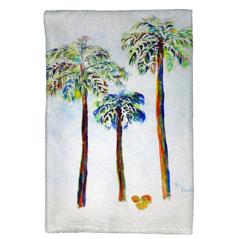Serviette à main trois palmiers