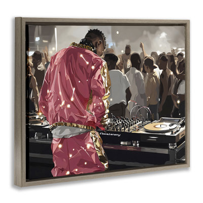 Cadre flottant DJ Performance At Nightclub, design par Franklyn Gregory