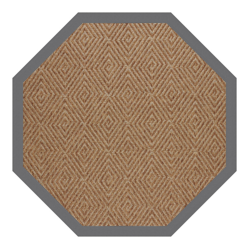 Aharon Geometric Indoor / Outdoor Rug, Octagon 8'