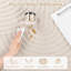 Tapis lavables 5 x 7 pour salon moderne de couleur unie beige moelleux