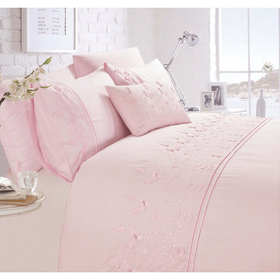 Butters Cotton Blend Duvet Cover with Pillowcases