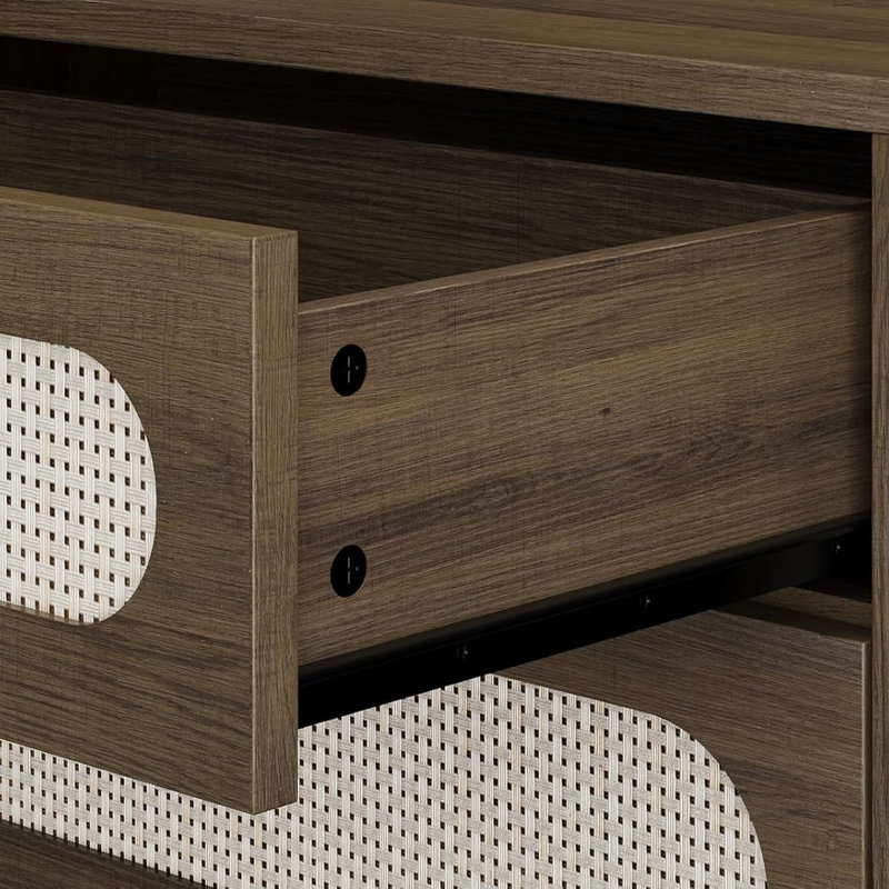 31.5 " W Nightstand, Brown