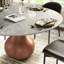 Ensemble repas 5 pièces Otelia + grandes chaises noires pour 4/6/8/10-2272897-2272896-2272902