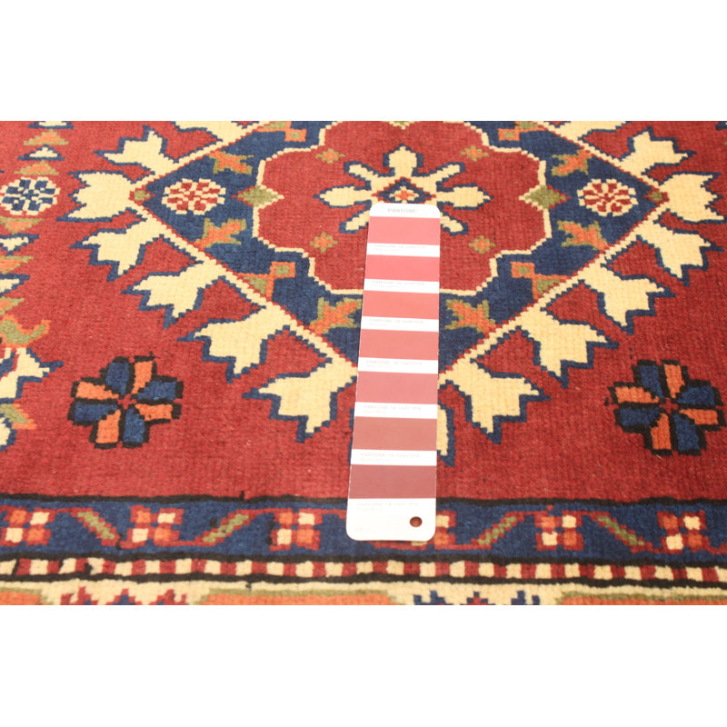 Tapis de couloir unique en laine noué à la main 2 pi 9 po x 10 pi 10 po nouvel âge Hafida