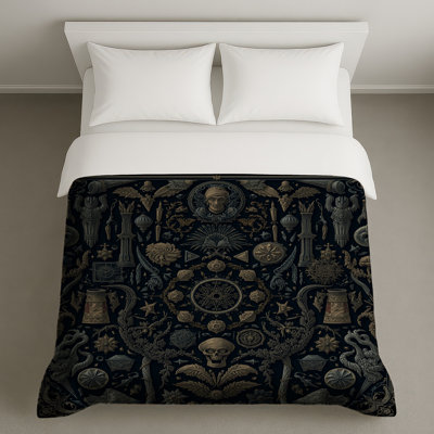 Ornate Gothic Motif Duvet Covers